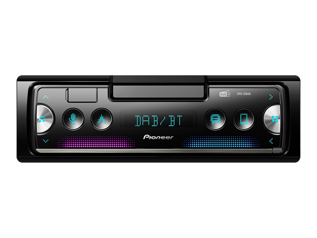 Pioneer SPH-20DAB - Bil - digital modtager - in-dash - Single-DIN - 50 watt x 4