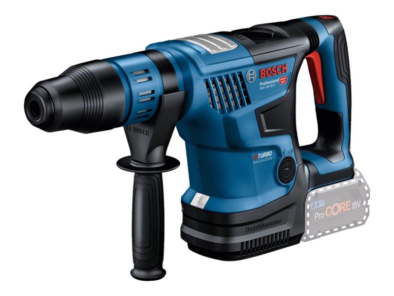 Bosch GBH 18V-36 C - Akku borehammer BITURBO med SDS max - 0611915001