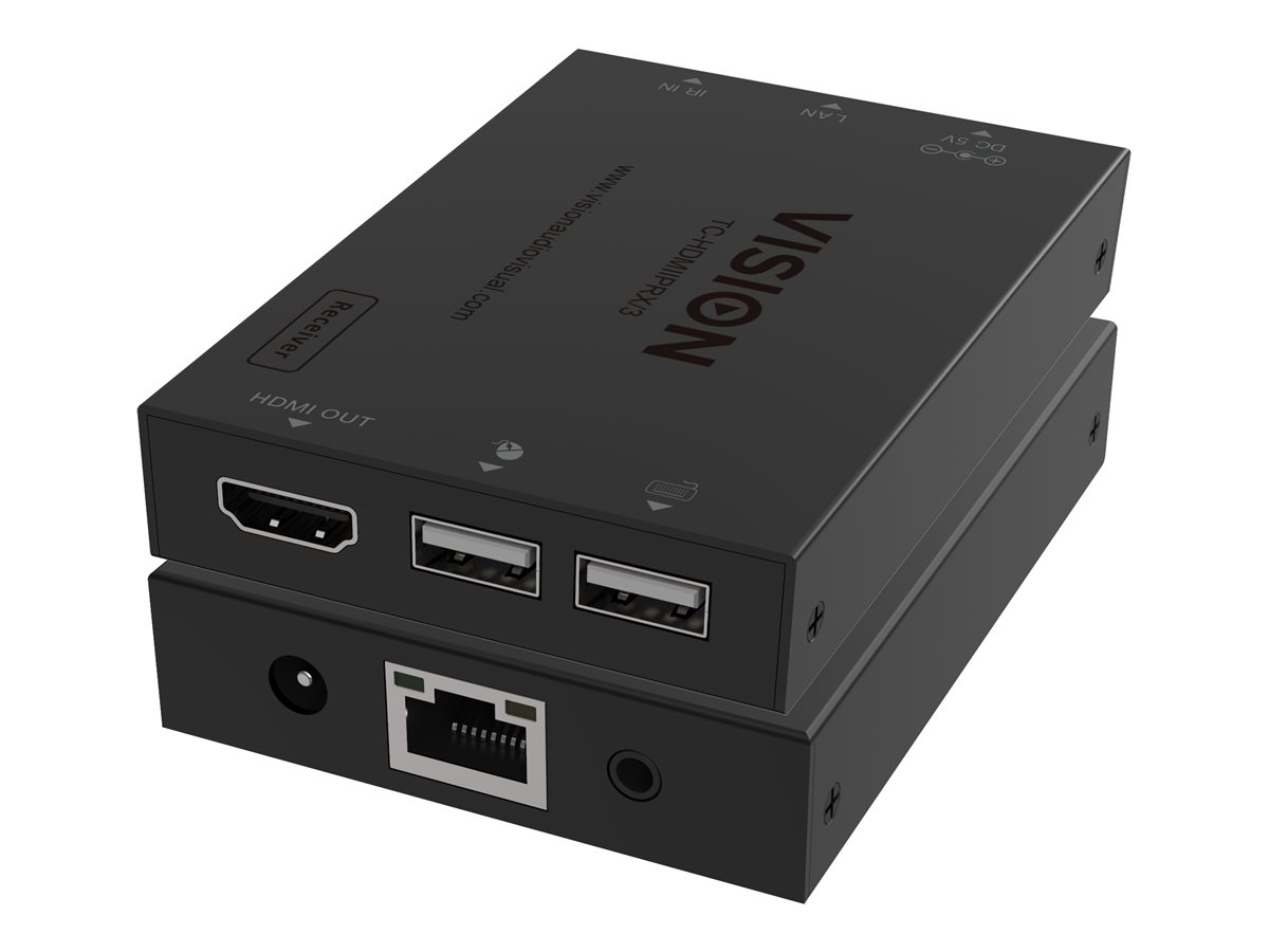 Vision TC-HDMIIPRX/3 KVM / audio / infrarød forlænger