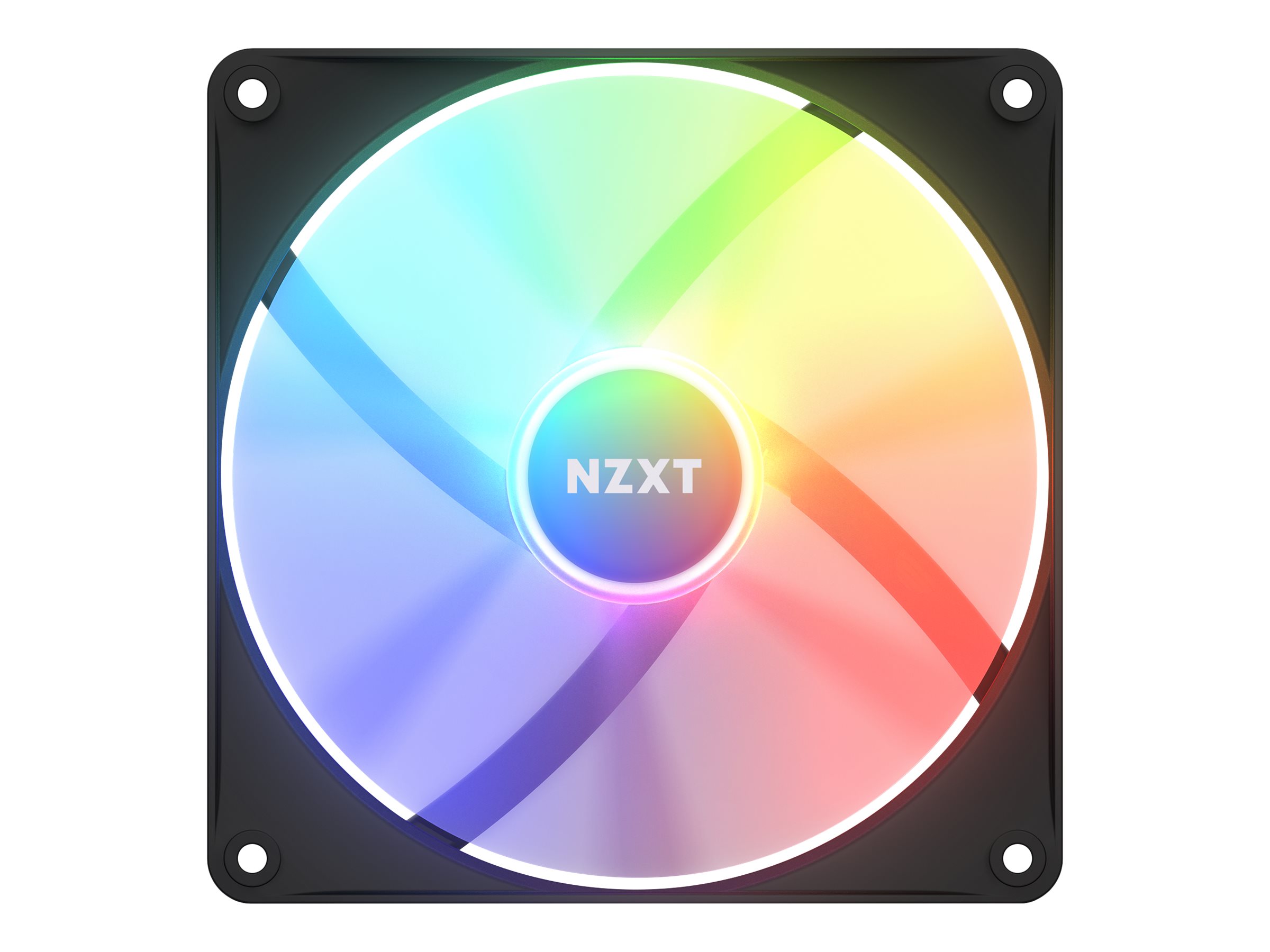NZXT F Series F140 RGB Core Fan 1-pack Sort 140 mm