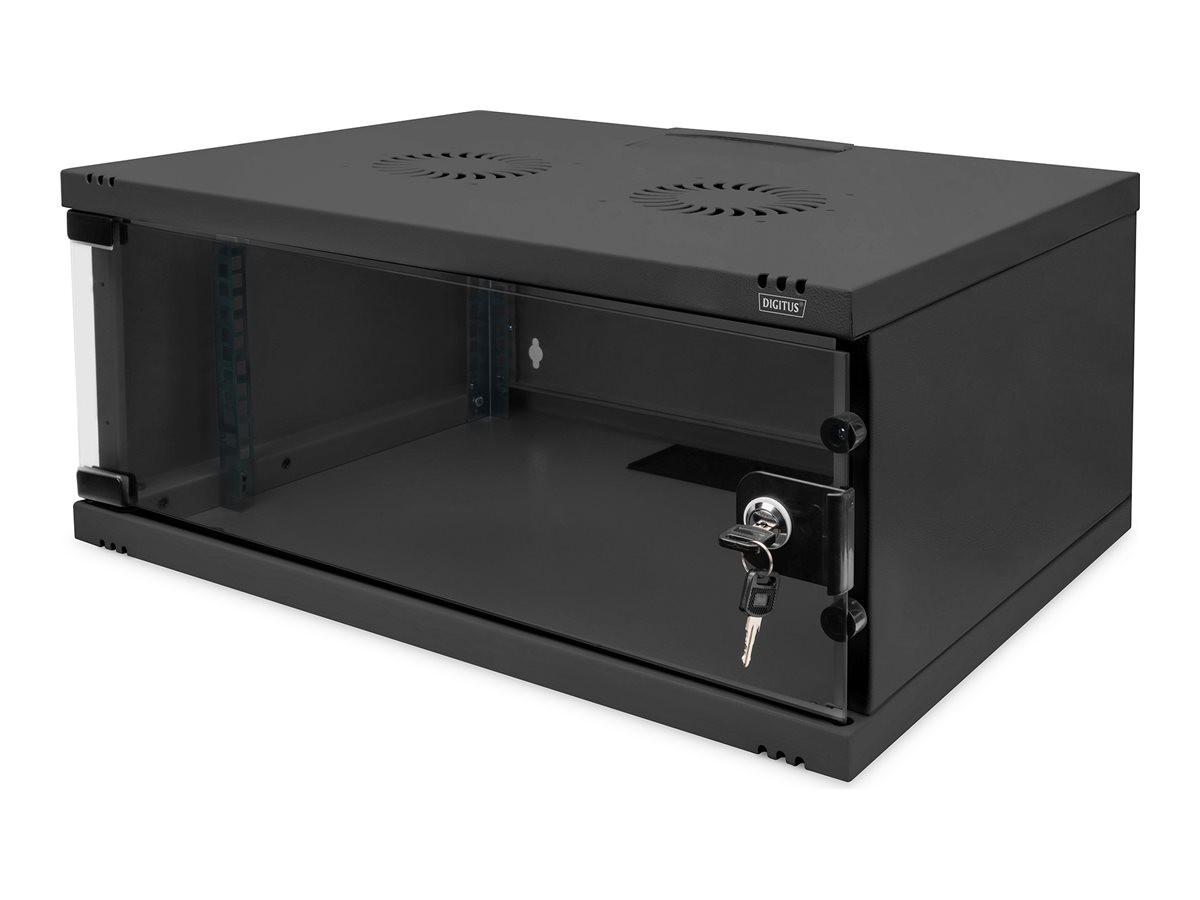 DIGITUS DN-38011 - SOHO - 4U - Wall Mount Rack Cabinet