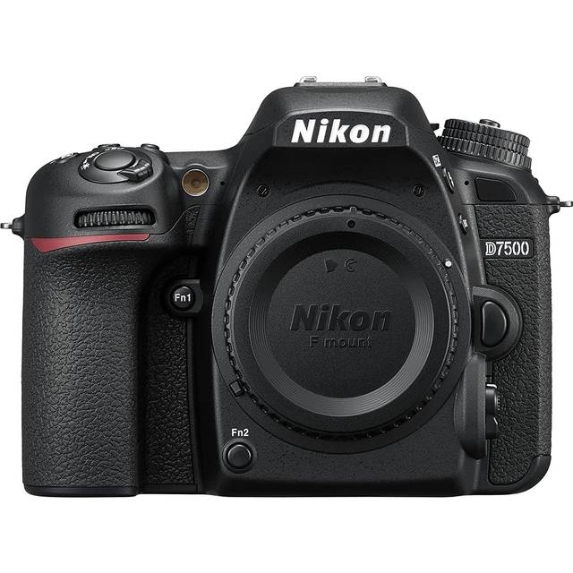 Nikon D7500 21,51Megapixel Sort Digitalkamera billede