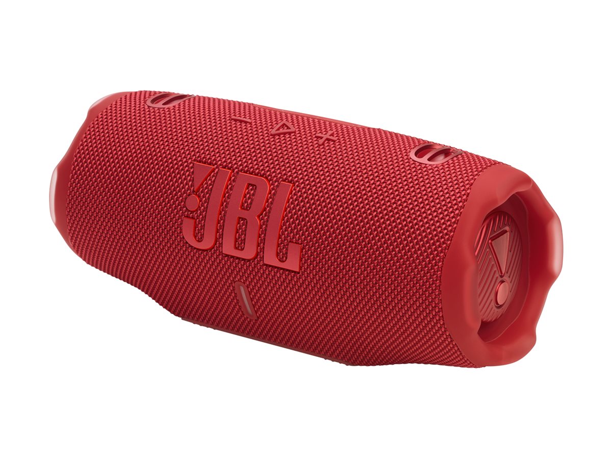 JBL Charge 6 - Højttaler - til transportabel brug - trådløs - Bluetooth - App-kontrolleret - 40 Watt - 2-vejs - rød