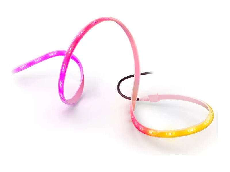 Philips Hue White and Color Gradient Flux - Lysrem - LED - 30 W - klasse G - multifarvelys - 6500 K - 10 m - hvid