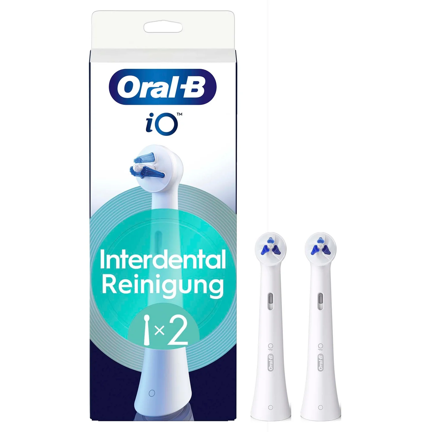 Oral-B clip-on-børster iO Interdental Cleaning 2 stk
