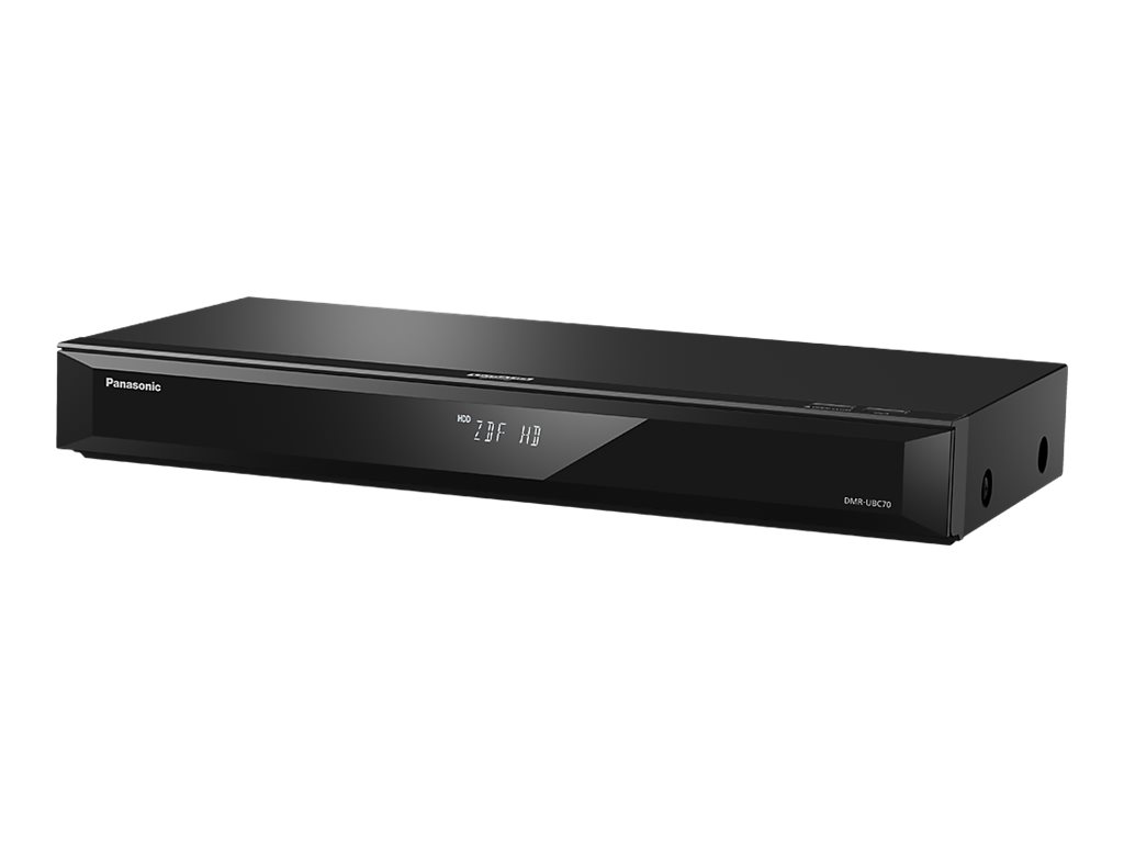 Panasonic DMR-UBC70 - 3D Blu-ray diskoptager med TV tuner og HDD - Eksklusiv - Ethernet, Wi-Fi