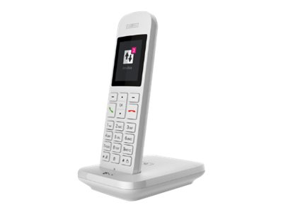 Deutsche Telekom Sinus 12 Trådløs telefon Ingen nummervisning Hvid