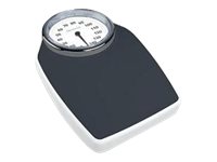 PSD analog badevægt - metal/plast, sort/grå/hvid