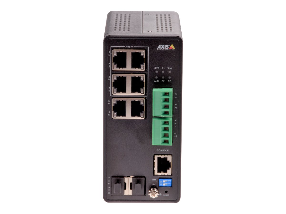 Axis T8504-R Switch 4-porte Gigabit PoE++ billede