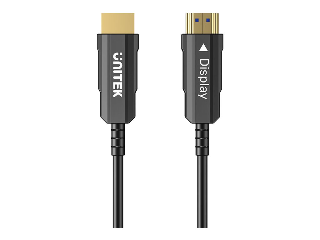 HDMI-kabel 20 m – UNITEK 2.0, 4K 60 Hz (AOC)