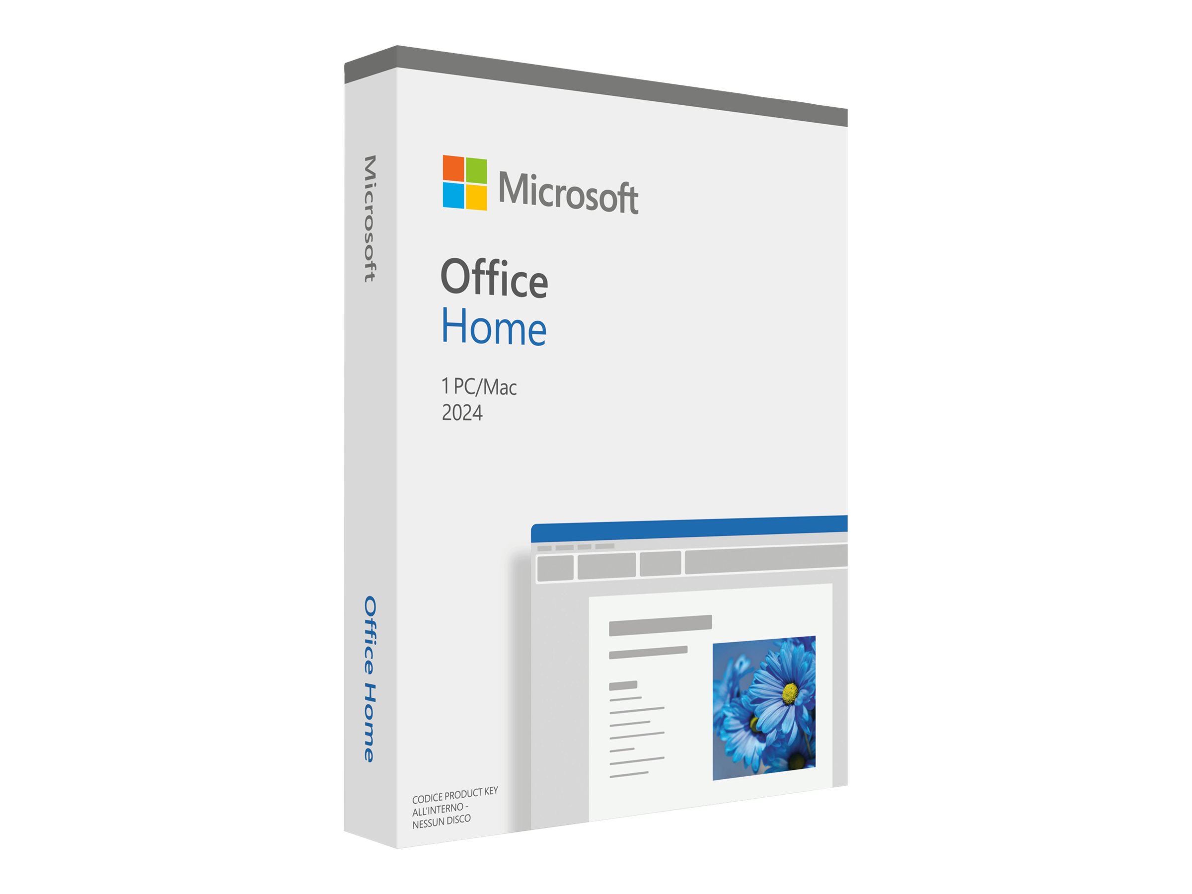 Microsoft Office Home 2024 - Bokspakke - 1 PC/Mac - mediefri - Win, Mac - Engelsk - Eurozone