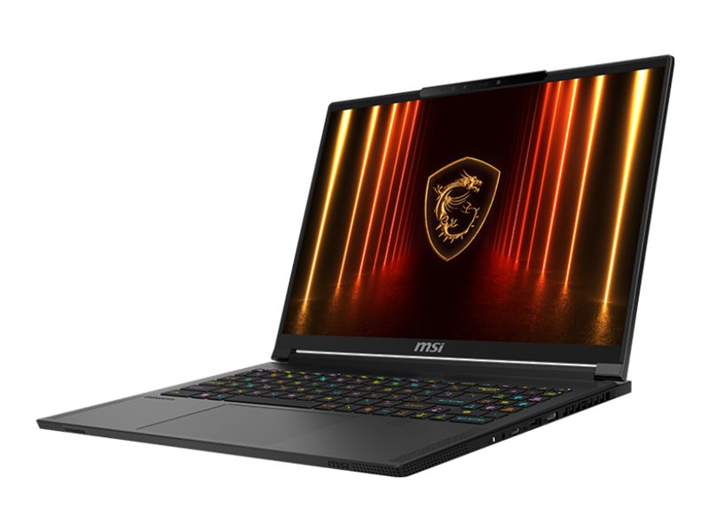 MSI Stealth A16 AI+ A3XWHG-044 16" 2560 x 1600 HX 370 32GB 2TB NVIDIA GeForce RTX 5070 Ti / AMD Radeon 890M Windows 11 Home
