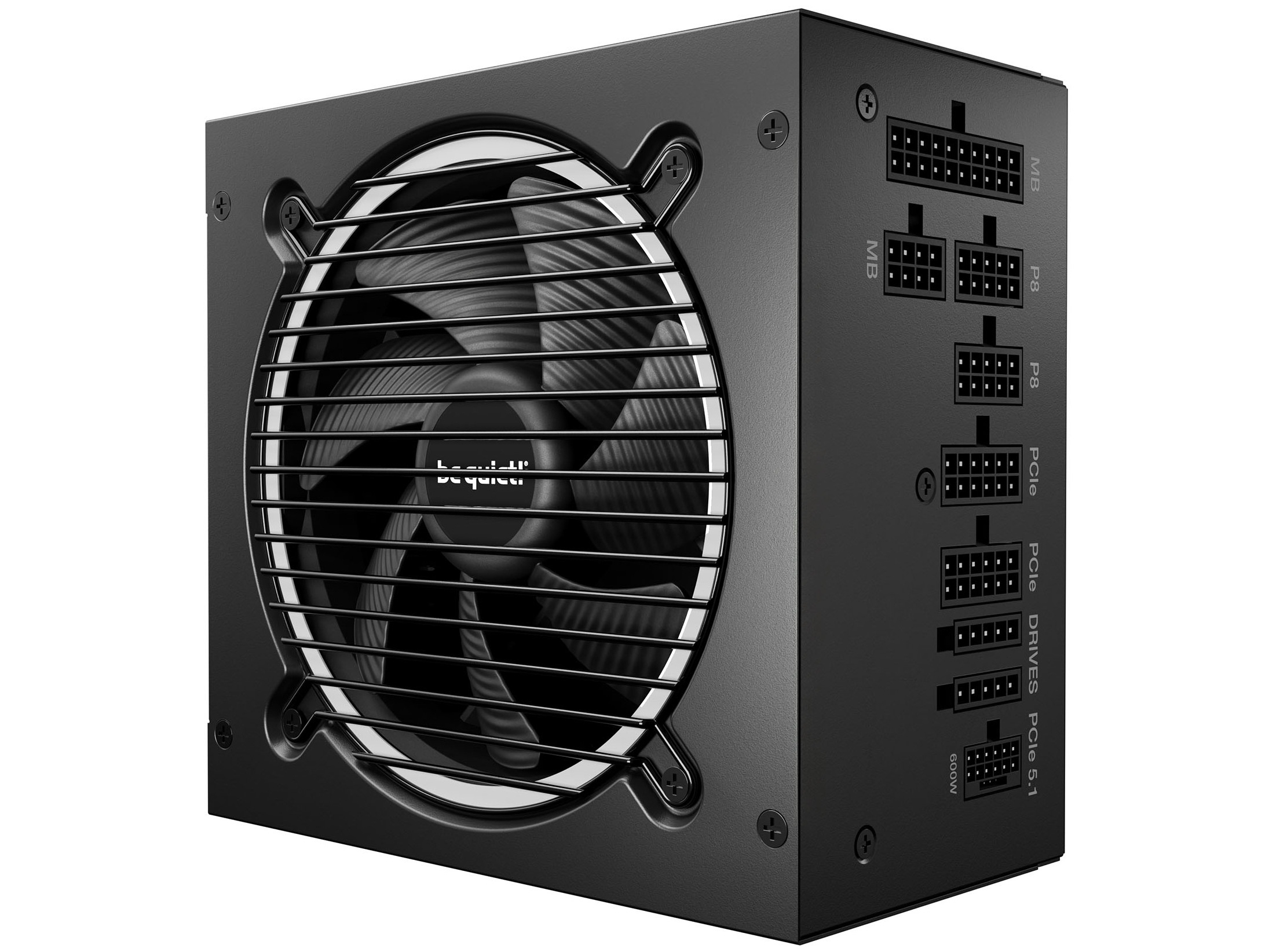 be quiet! Pure Power 13 M - Strømforsyning (intern) - ATX12V 3.1/ EPS12V 2.92 - 80 PLUS Gold - Cybenetics Gold - AC 100-240 V - 1000 Watt - aktiv PFC - sort