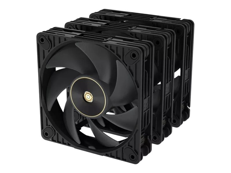 ASUS ProArt PF120 PWM kabinetventilator 120 mm â 3-pack, sort