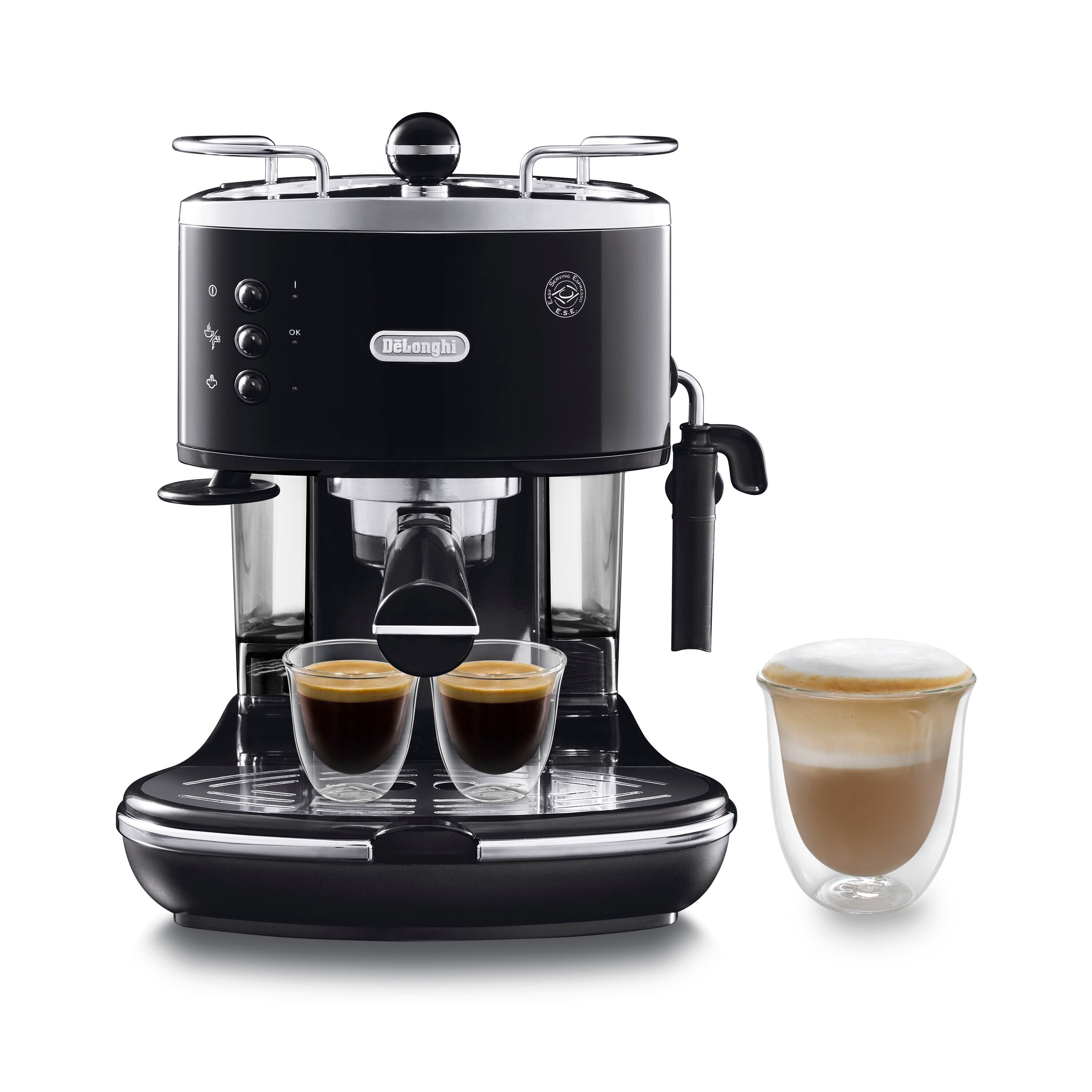 DeLonghi ECO311.BK espressomaskine - 1,4 l, 1100 W, sort