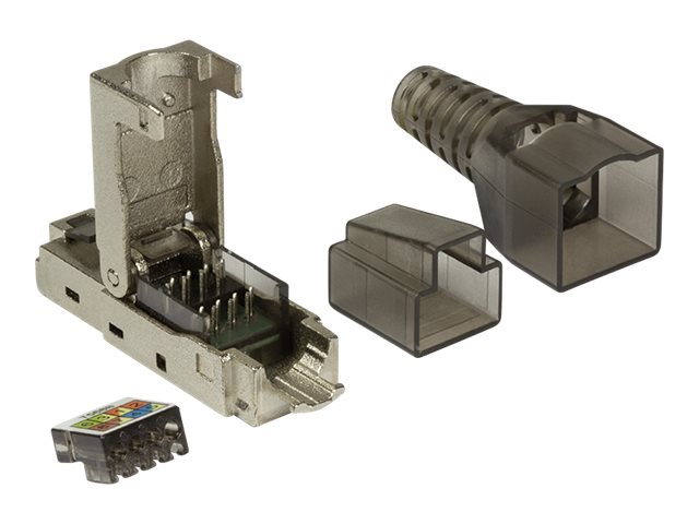 Field assembly RJ45 STP plug Cat.6A 10GE
