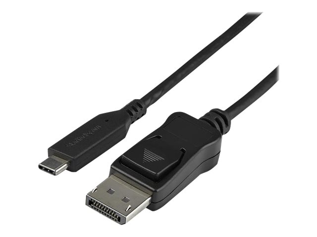 StarTech 3.3ft/1m USB C to DisplayPort 1.4 Cable, 4K/5K/8K USB Type-C to DP 1.4 Alt Mode Video Adapter Converter, HBR3/HDR/DSC, 8K 60Hz DP 1.4 Monitor