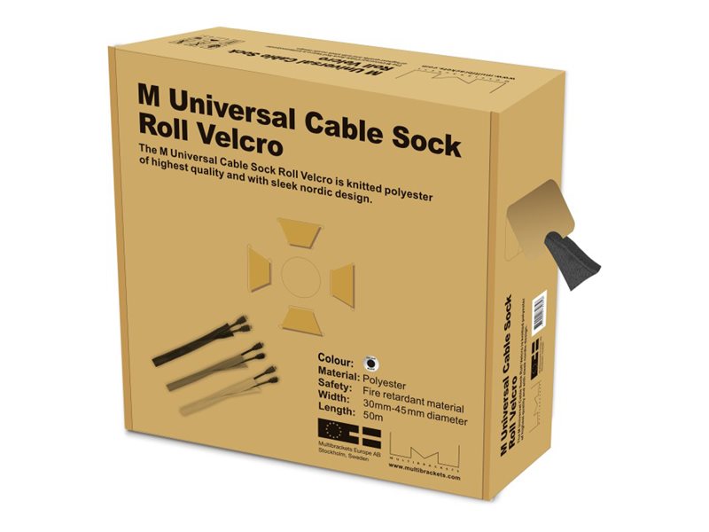 Multibrackets M Universal Cable Sock Touch Fastener