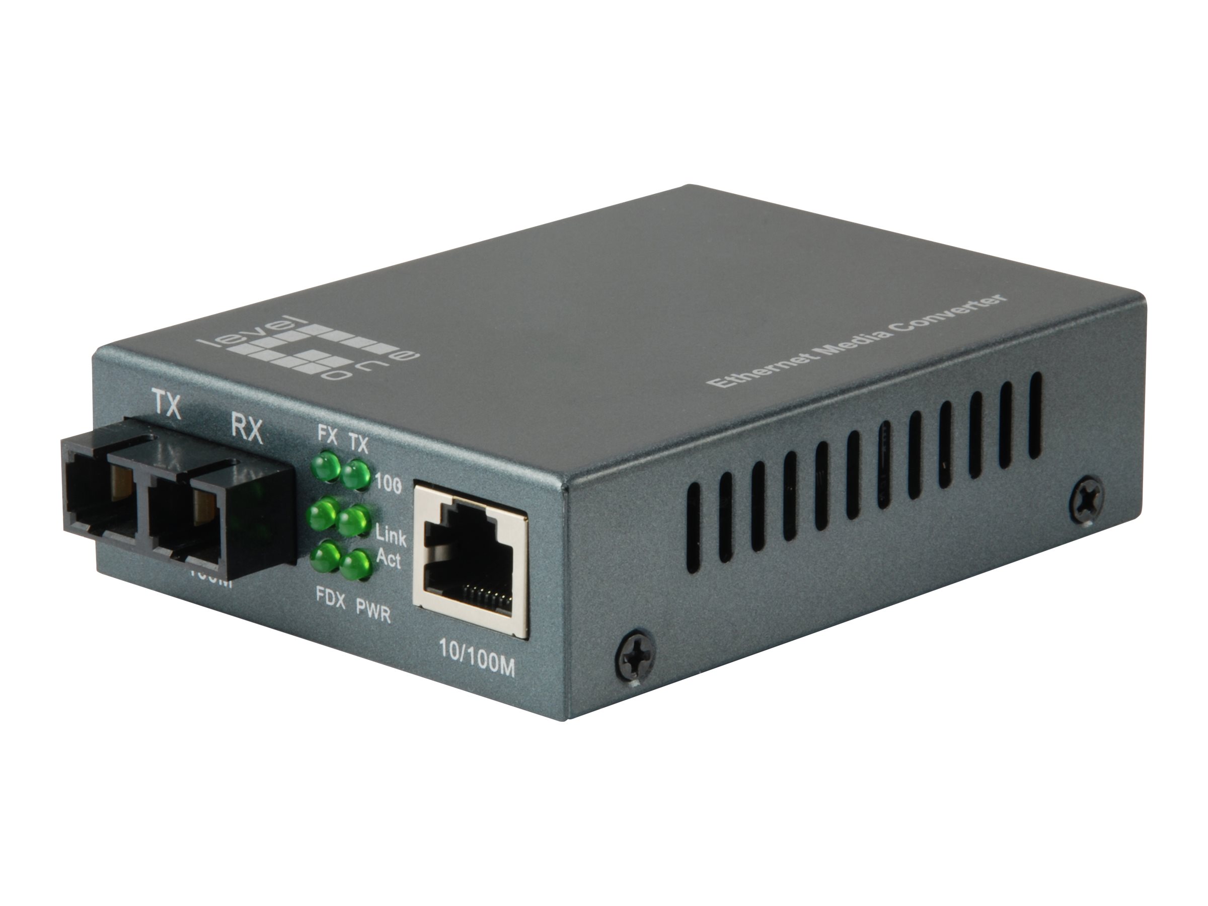 LevelOne FVT-1101 - fibre media converter - 10Mb LAN 100Mb LAN