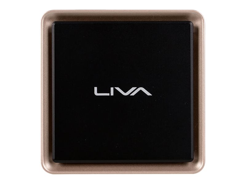 ECS LIVA Q3 Plus Mini PC Ryzen Embedded V1605B 4GB 128GB AMD Radeon Vega 8 Windows 10 Pro 64-bit Edition