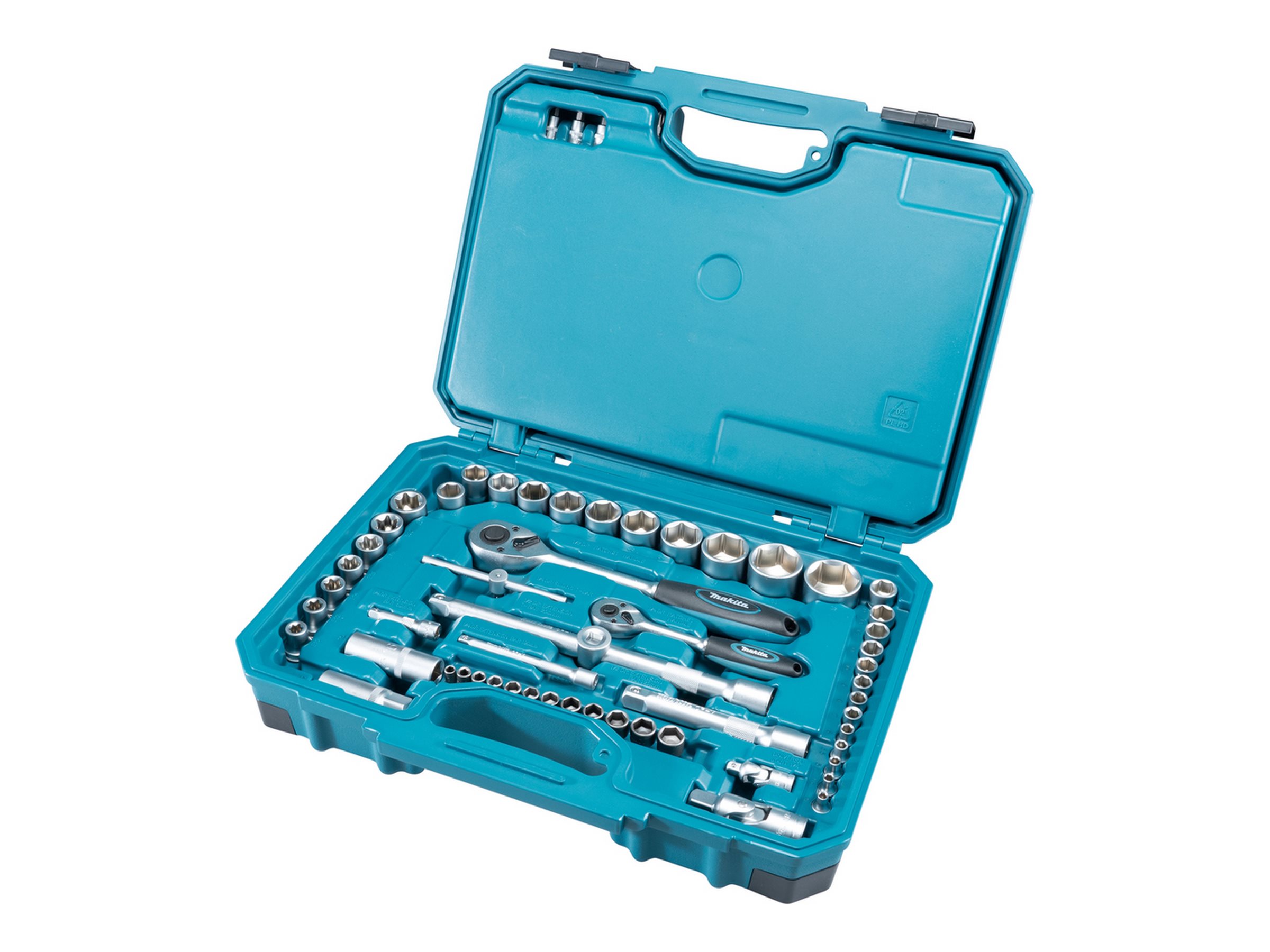 Makita E-10883 - Værktøjssæt - 221 stykker - i etui