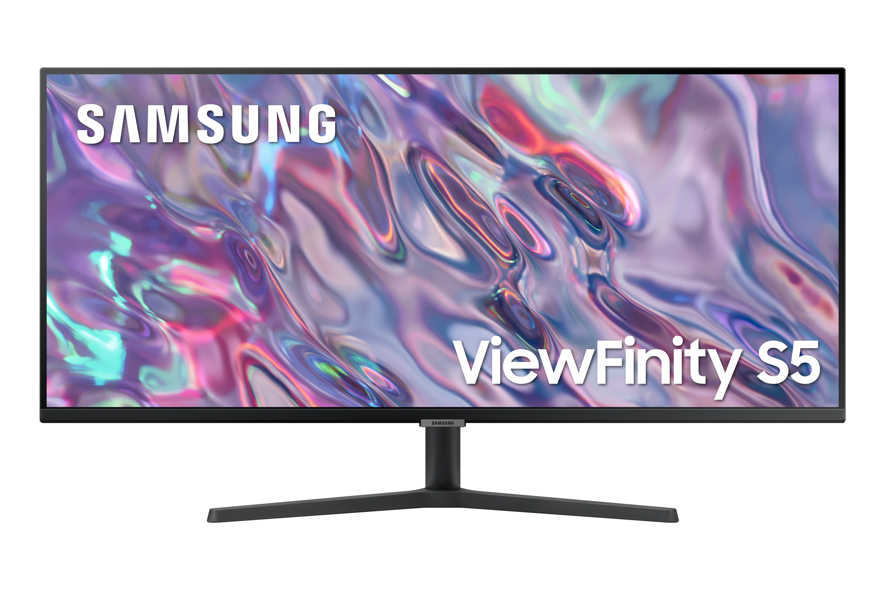 Samsung ViewFinity S5 S34C502GAU - S50GC Series - LED-skærm - 34 - 3440 x 1440 UWQHD @ 100 Hz - VA - 300 cd/m² - 3000:1 - HDR10 - 5 ms - 2xHDMI, DisplayPort - sort