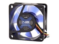 Noiseblocker BlackSilentFan XR1, Ventilator, 6 cm, 1600 rpm, 11 dB, 18 m³/t, Sort