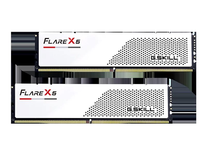 G.Skill Flare X5 DDR5-6000 - 64GB - CL36 - Dual Channel (2 pcs) - AMD EXPO & Intel XMP - Hvid