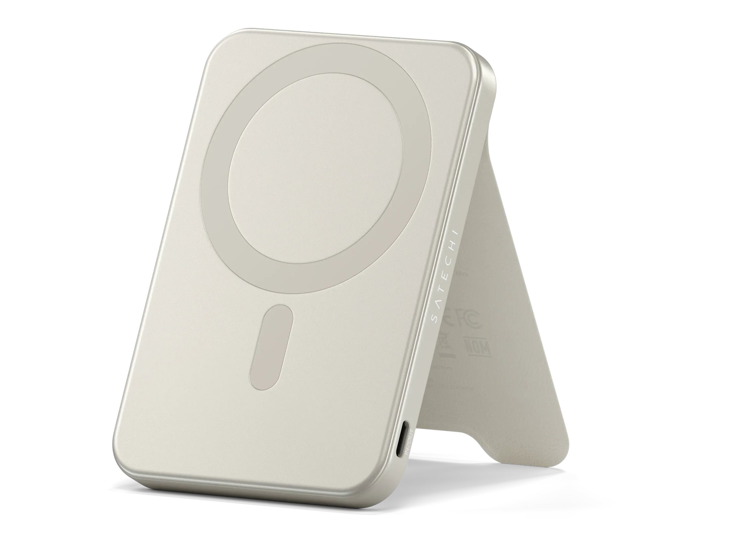 Satechi OntheGo Power Bank (5K) Sand Powerbank - Beige - 5000 mAh