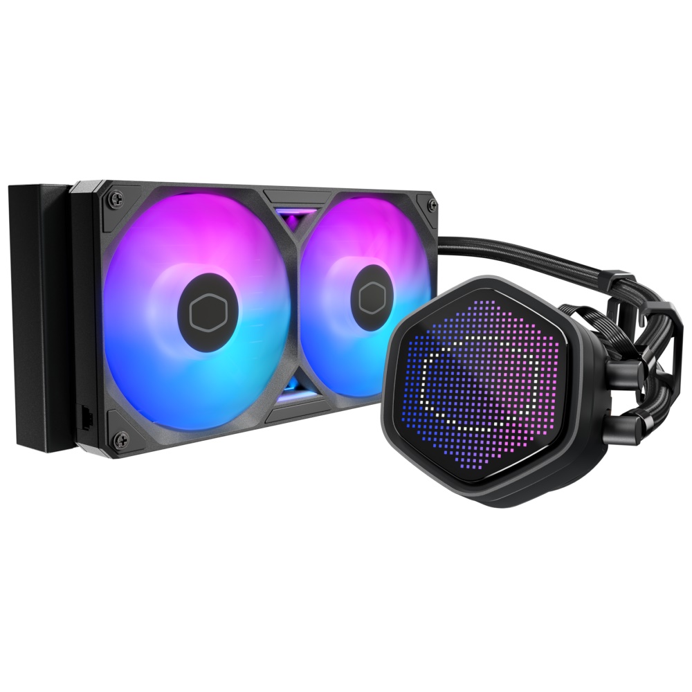 Cooler Master Atmos II MLX-D24M-A25SZ-P1 240 Intel/AMD Vandkøler Sort
