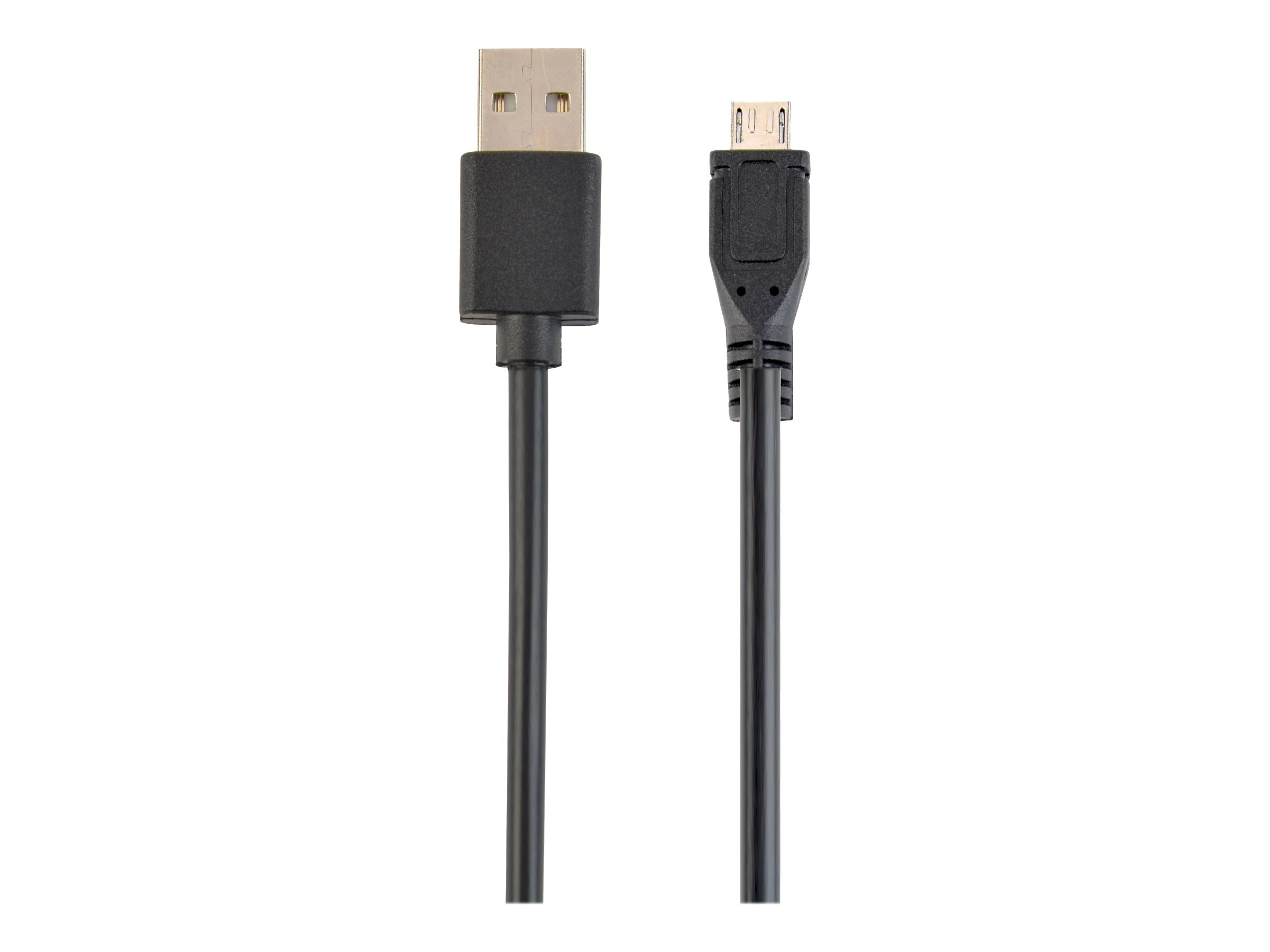 Gembird CC-MUSB2D-1M - USB-kabel - Micro-USB Type B (han) til USB (han) - USB 2.0 - 1 m - sort