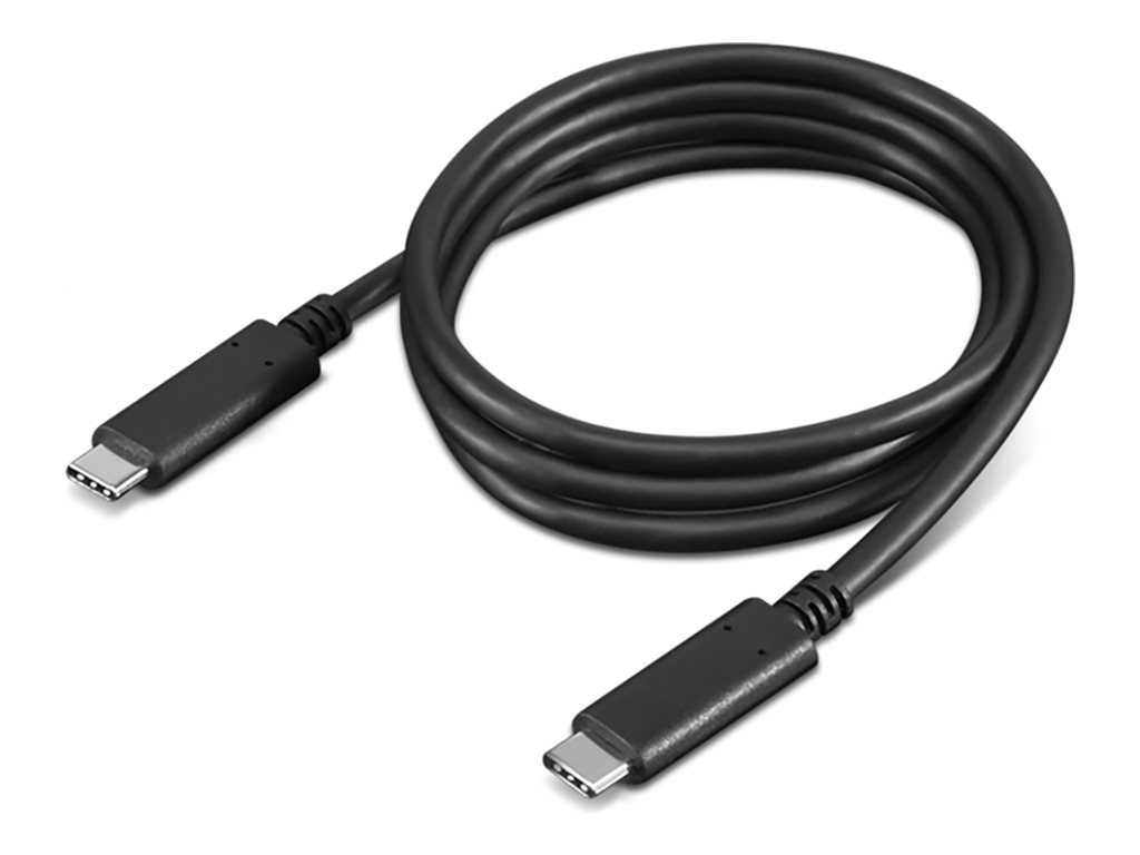Lenovo 4x90u90619 Usb-kabel Usb 3.2 Gen 2 (3.1 Gen 2) 1 M Usb C Sort 1m. Usb-c Usb-c Sort