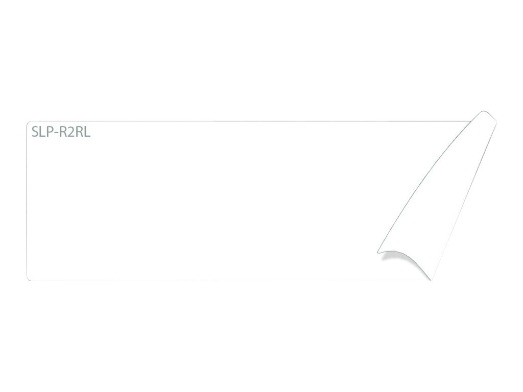 Seiko Instruments SLP-R2RL - Selv-klæbende - hvid - 28 x 89 mm 260 etikette(r) (2 rulle(r) x 130) adresseetiketter - for Smart Label Printer 100, 120, 200, 220, 240, 410, 420, 430, 440, 450, EZ30