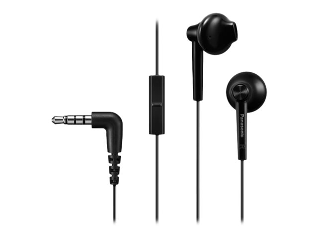 Panasonic RP-TCM55E-K in-ear høretelefoner m. mikrofon - sort