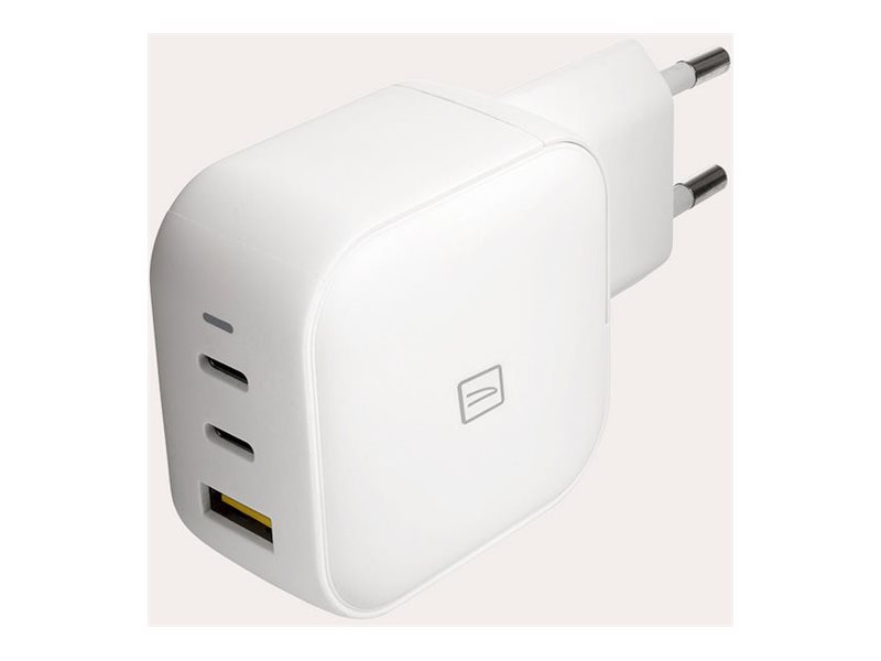Tucano Adapter 65Watt 1xUSB-A 3.0 2xUSB-C