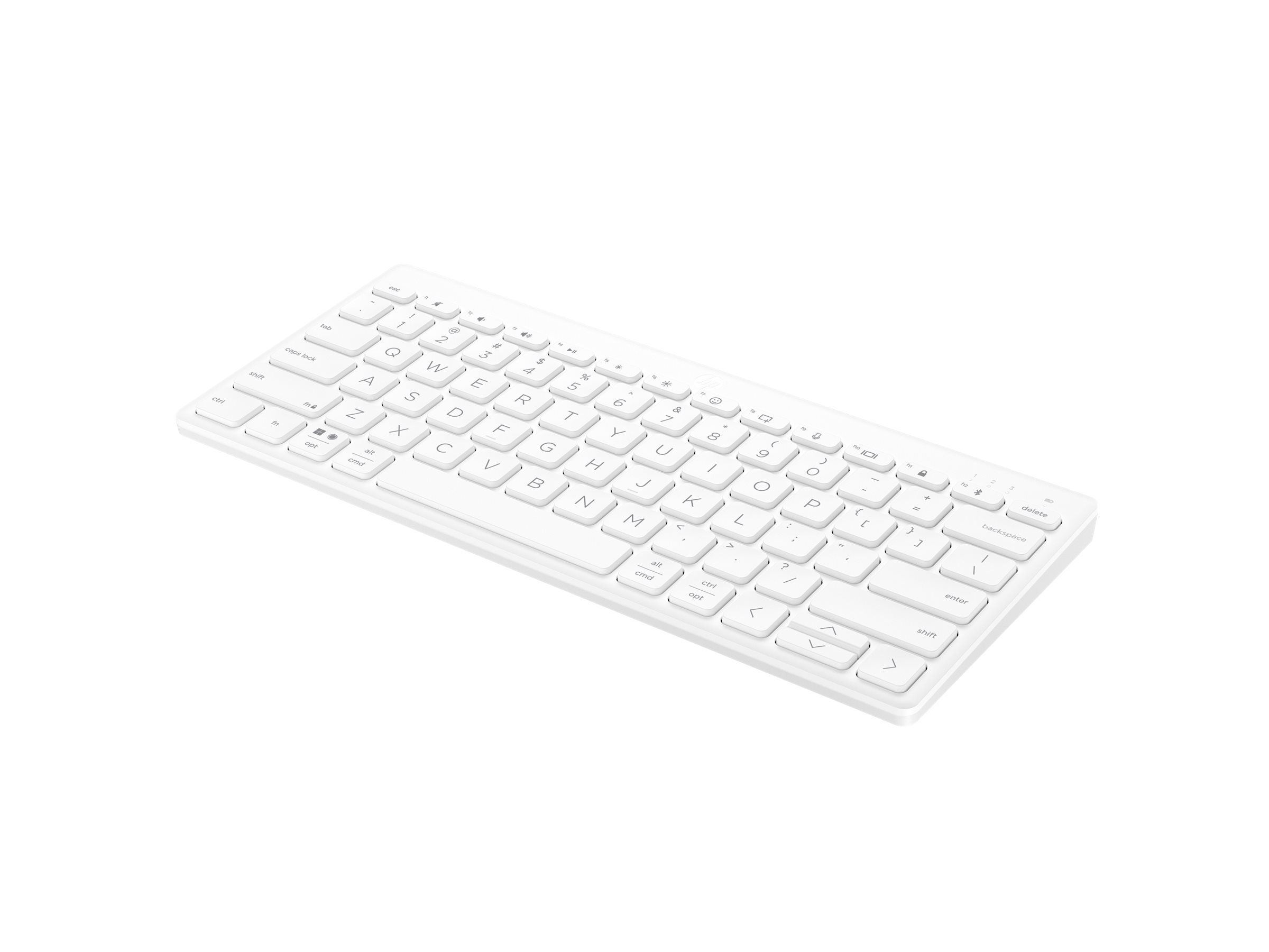HP 350 Compact Multi-Device - Tastatur - Engelsk - Hvid