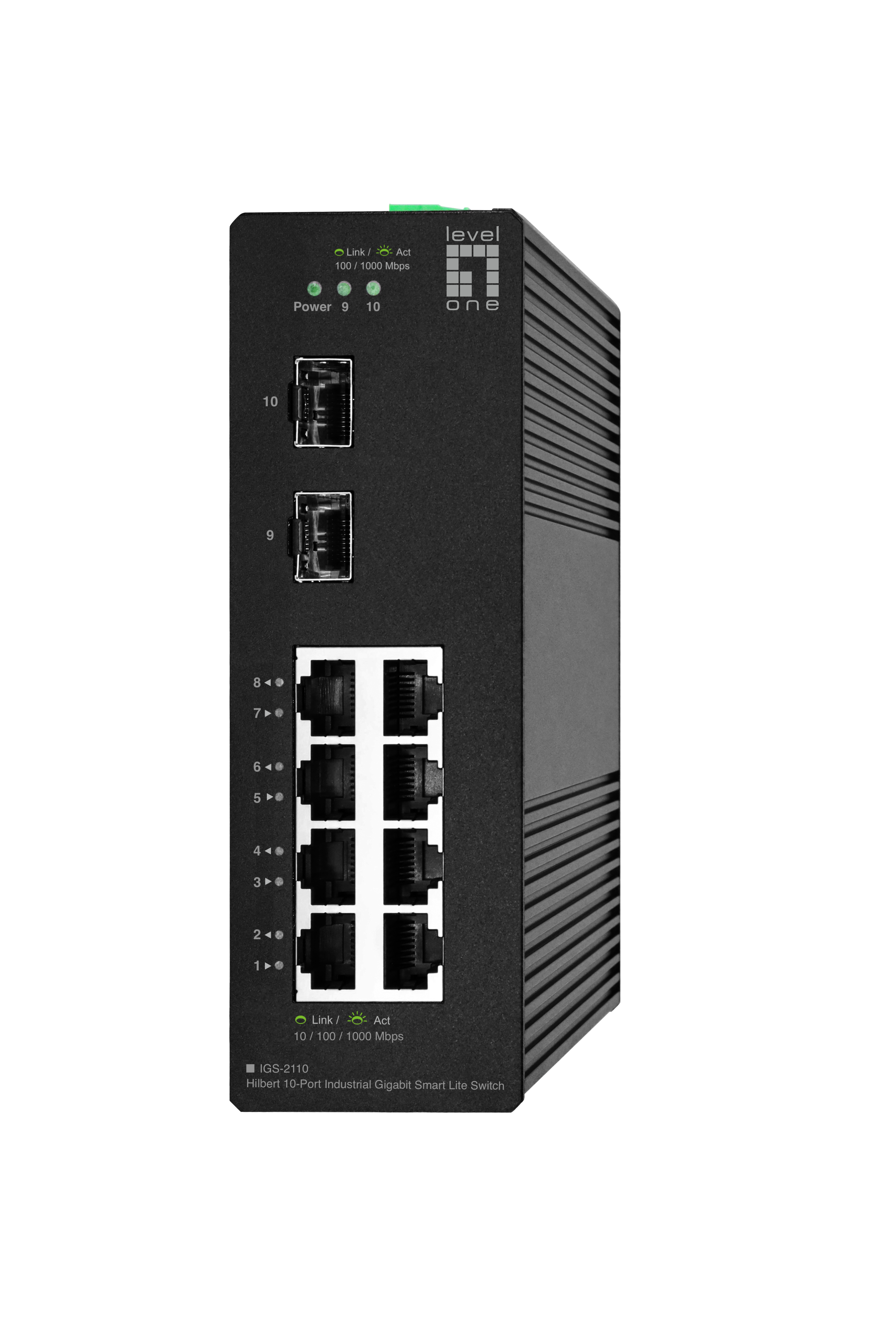 LevelOne IGS-2110 Switch 8-porte Gigabit Ethernet