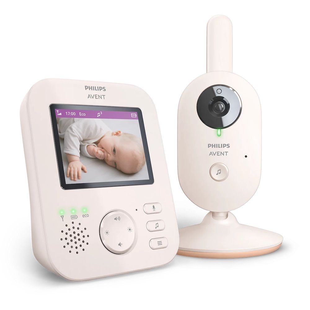 Philips AVENT Video Baby Monitor SCD881/26 Avanceret, IR, 300 m, 50 m, 300 m, FHSS, 2.4 GHz