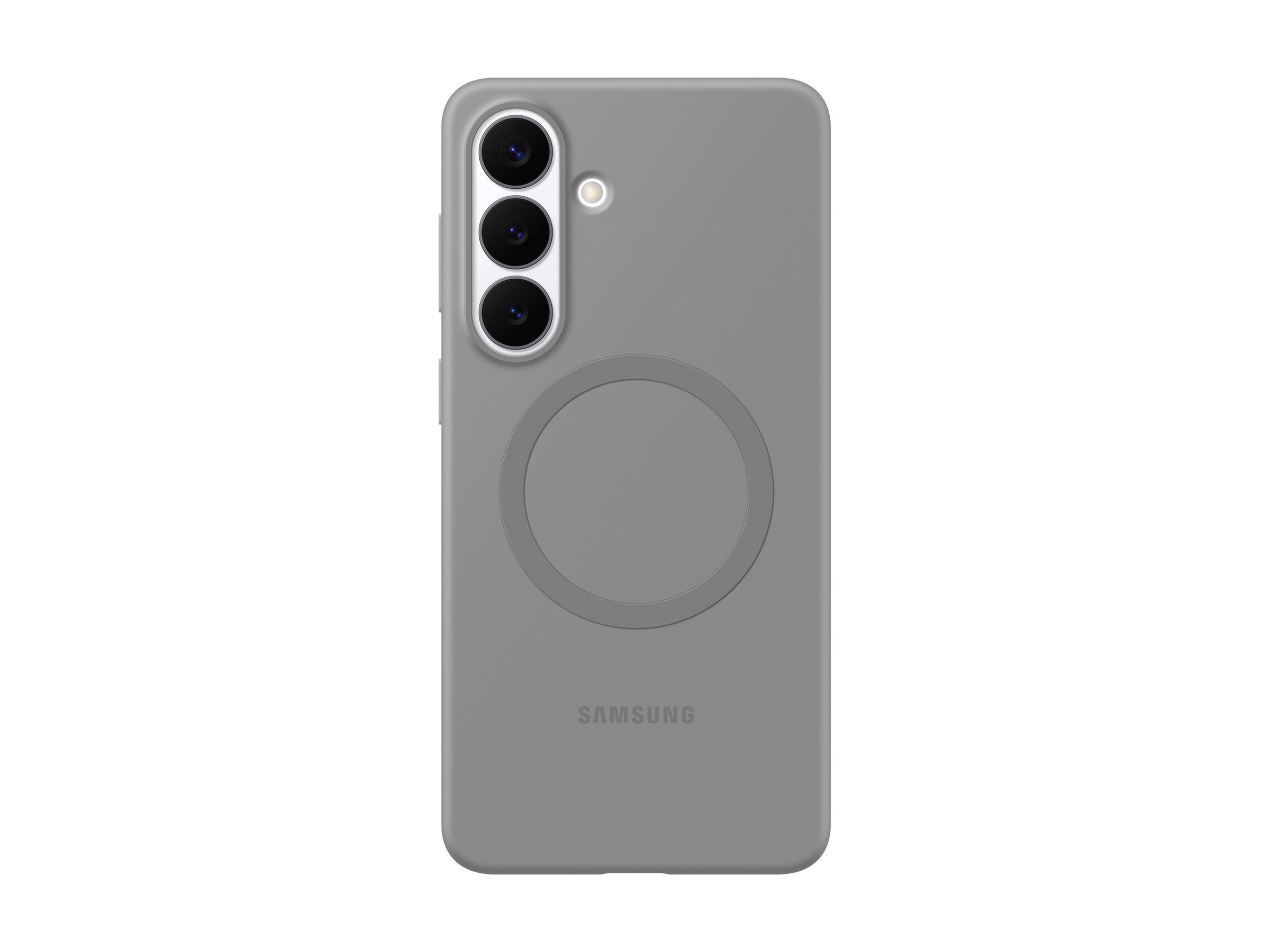 Samsung Galaxy S26+ Silicone Magnet Case - Grey