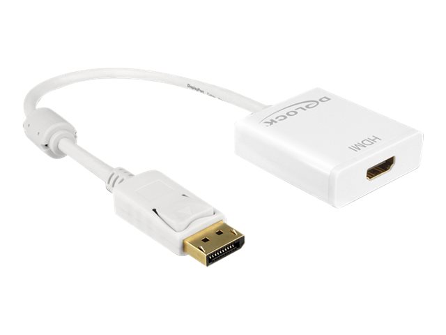 DeLOCK Adapter Displayport 1.2 male > HDMI female 4K Active Video transformer