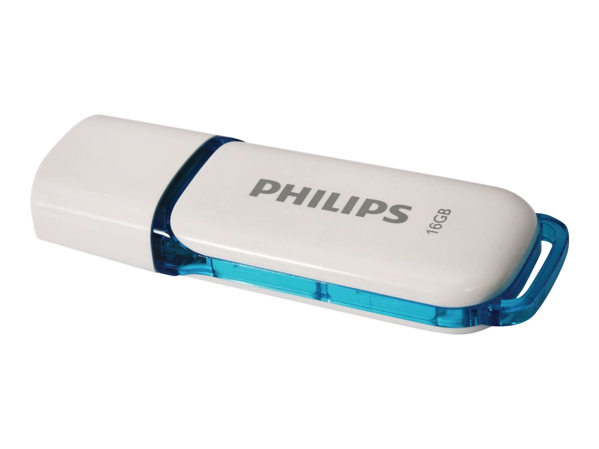 Philips FM16FD70B Snow edition 2.0 16GB USB 2.0 USB stick Blå Hvid