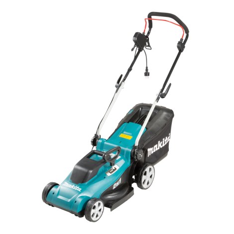 Makita ELM3720, 500 m², 37 cm, 2 cm, 5,5 cm, 40 L, 4 hjul