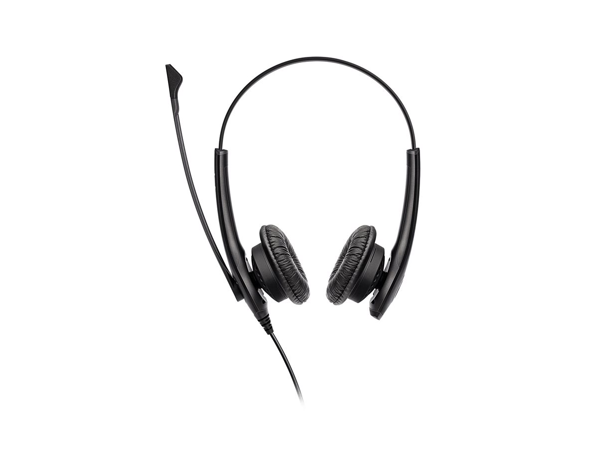 Jabra BIZ 1100 Duo Kablet Høretelefoner Sort