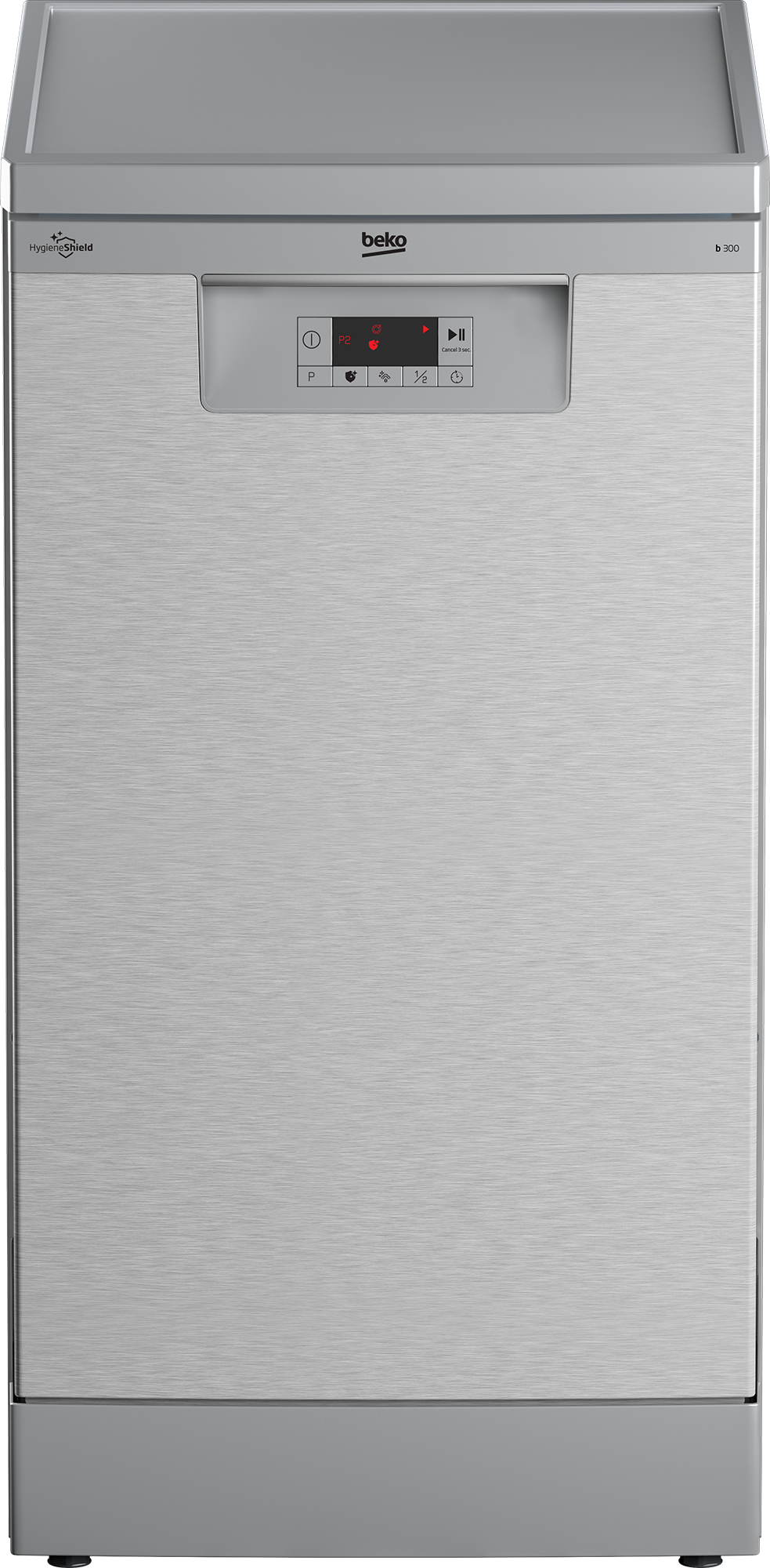 Beko BDFS15020X Opvaskemaskine Klasse E Fritstående 47dB Sølv