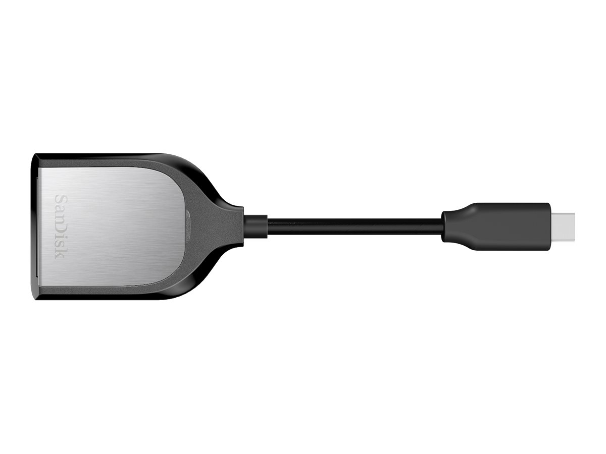 SanDisk Extreme PRO - Kortlæser (SDHC UHS-II, SDHC UHS-II, SD, SDHC UHS-I, SDXC UHS-I) - USB-C