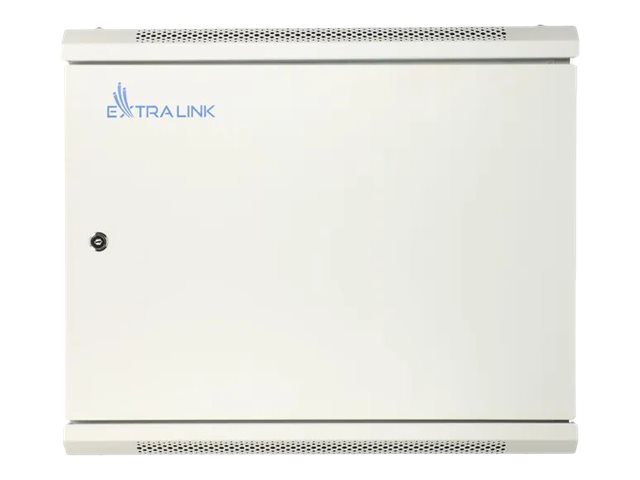 Extralink ASP - Rack kabinet - 600x450 mm - vægmonterbar - grå - 12U - 19