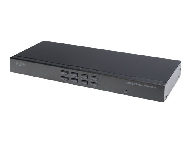 DIGITUS Professional DS-23200-2 KVM switch Monterbar på stativ