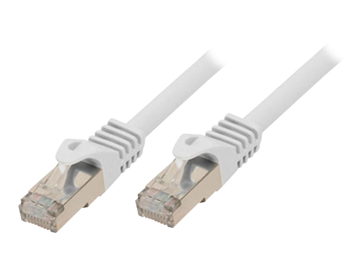 Shiverpeaks BASIC-S CAT 7 (kabel)/CAT 6a (stikforbindelser) SFTP, PiMF Patchkabel Hvid