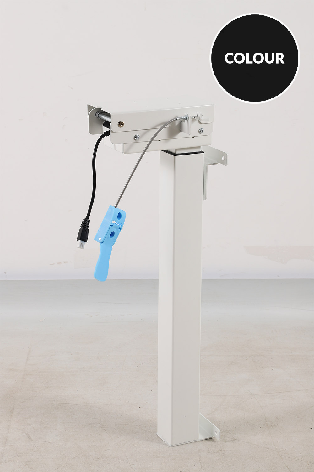 Nordic Office One leg elevation frame Black