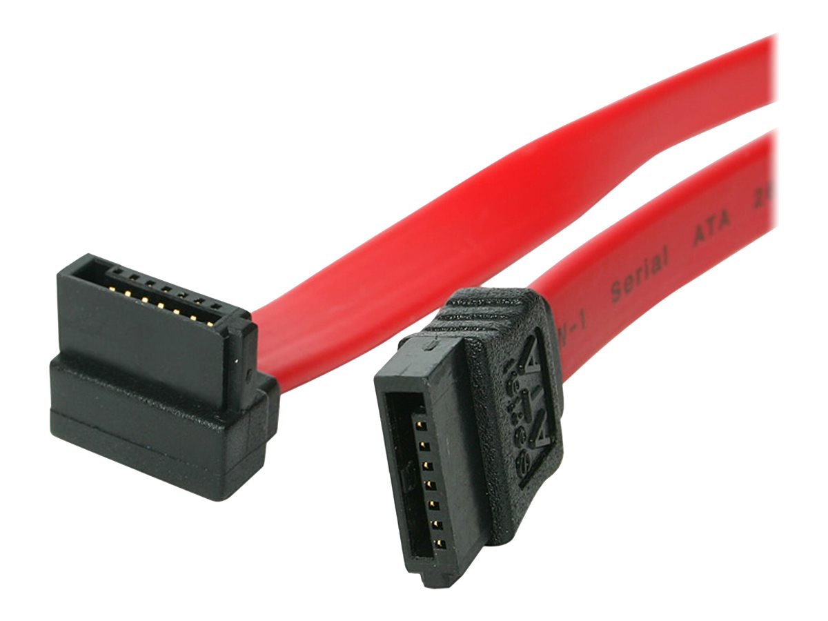 StarTech.com SATA to Right Angle SATA Serial ATA Cable - SATA cable - 61 cm